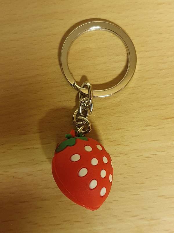 Strawberry Keyring/Keychain