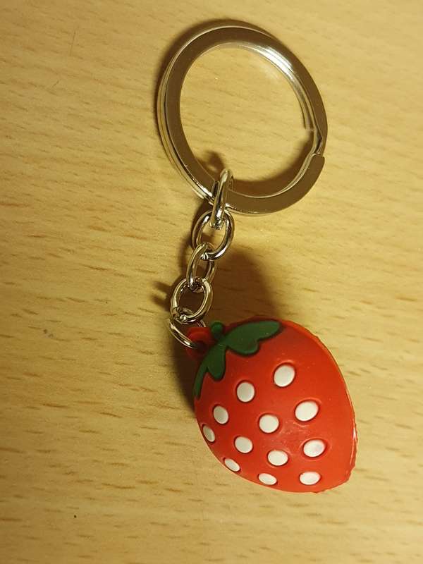 Strawberry Keyring/Keychain