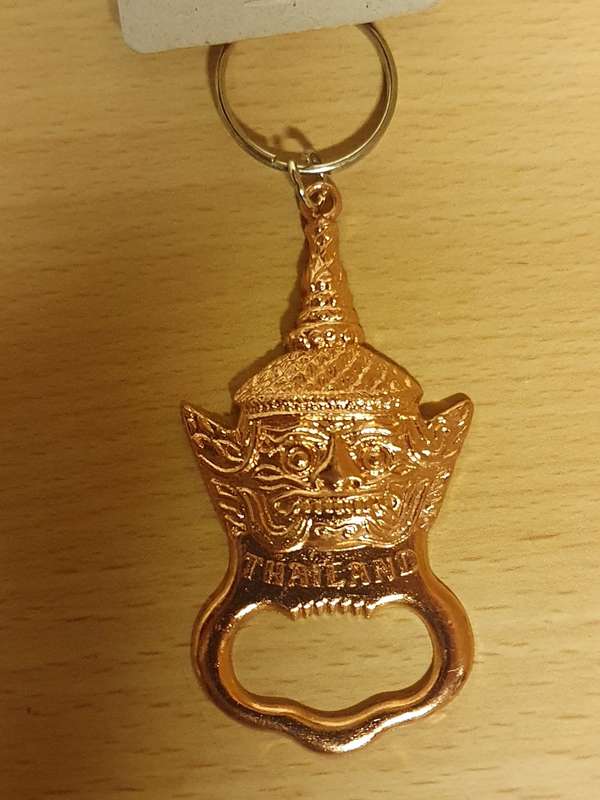 Thailand Souvenir Bottle Opener/Keyring/Keychain