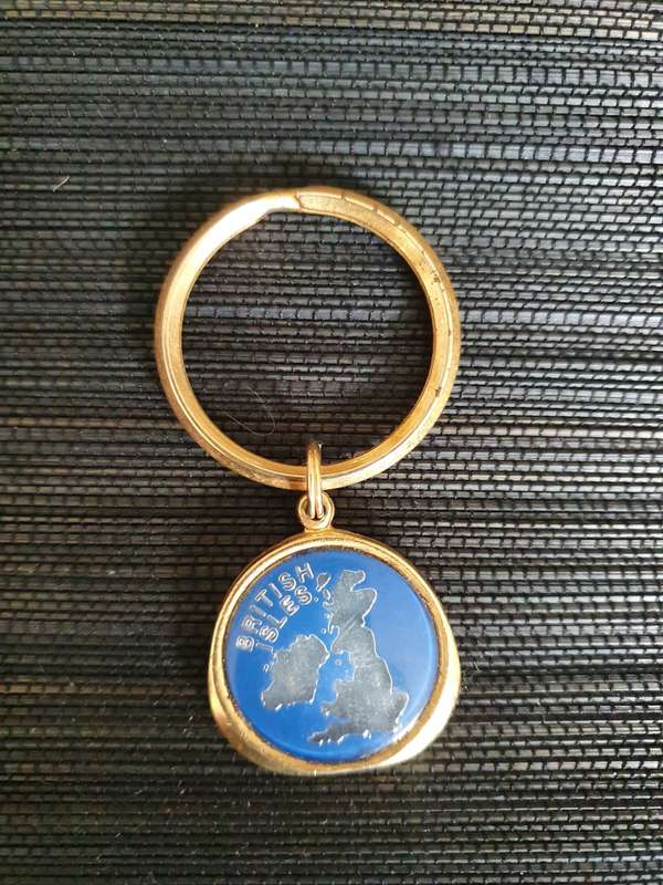 Souvenir Keyring/Keychain - British Isles