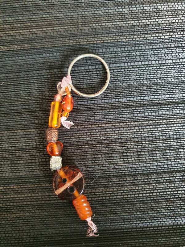 Beaded Keyring/Keychain