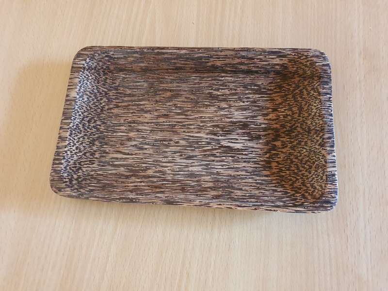 Small Wooden Platter - 20cm x 12cm