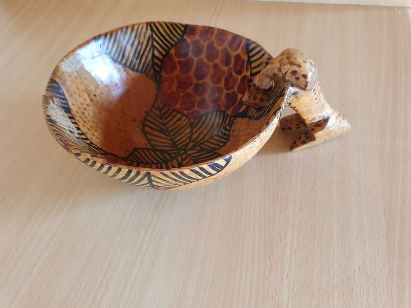 Wooden Bowl - width 17cm height 8cm