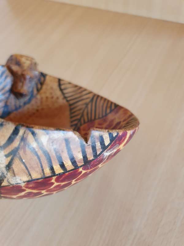 Wooden Bowl - width 17cm height 8cm