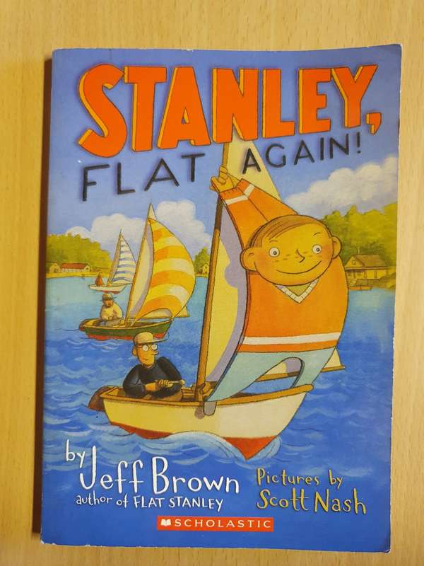 Stanley, Flat Again by Jeff Brown (Paperback)