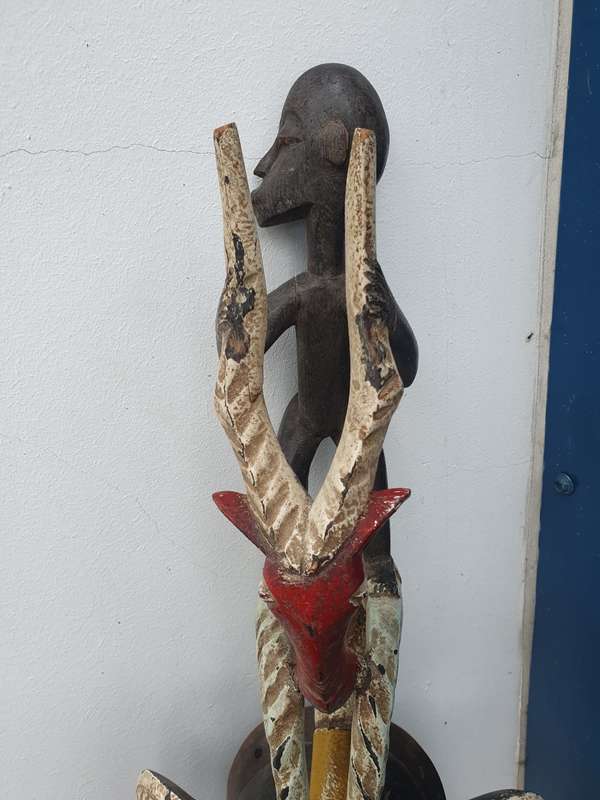 Carved Wooden African Mask