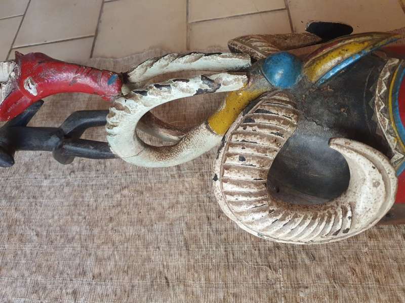 Carved Wooden African Mask