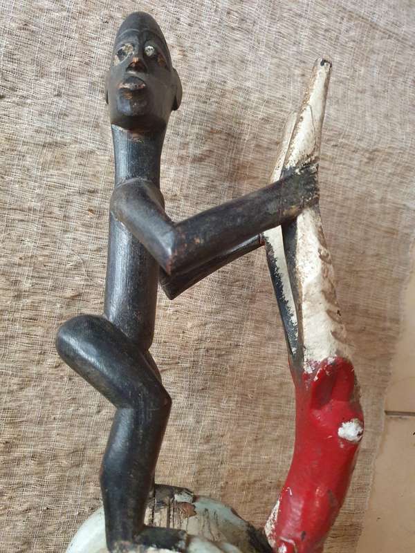 Carved Wooden African Mask