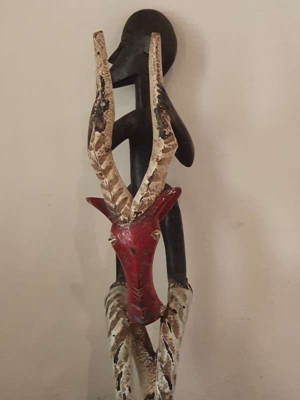 Carved Wooden African Mask
