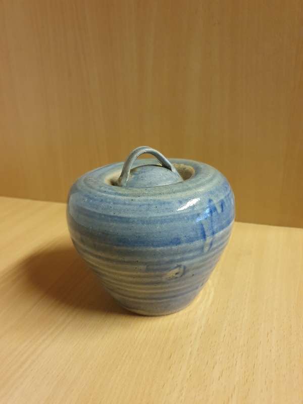 Lidded Pottery Jar