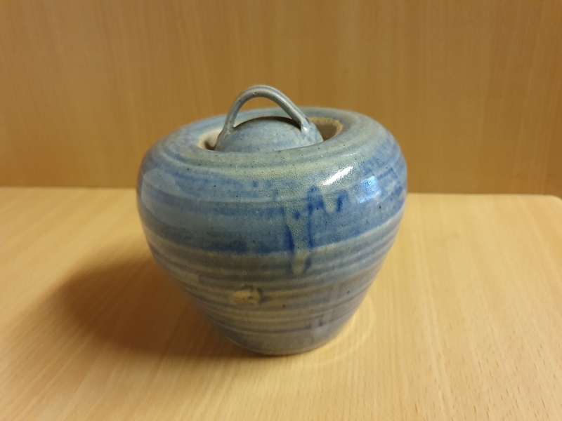 Lidded Pottery Jar
