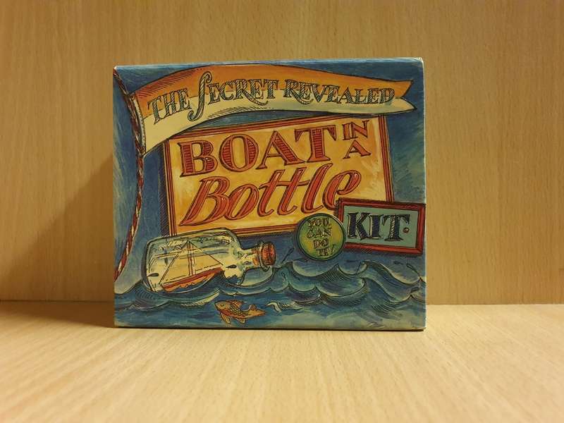 Boxed Boat in a Bottle Kit