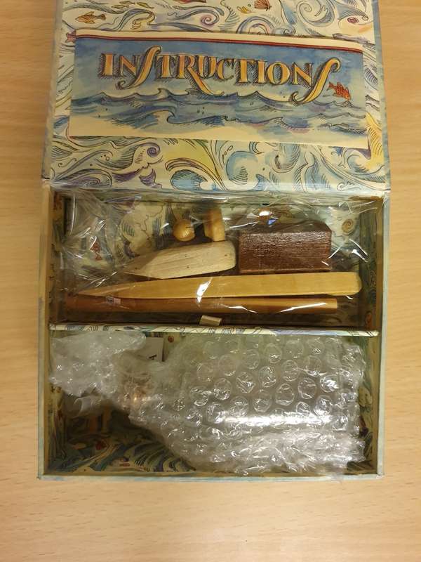 Boxed Boat in a Bottle Kit