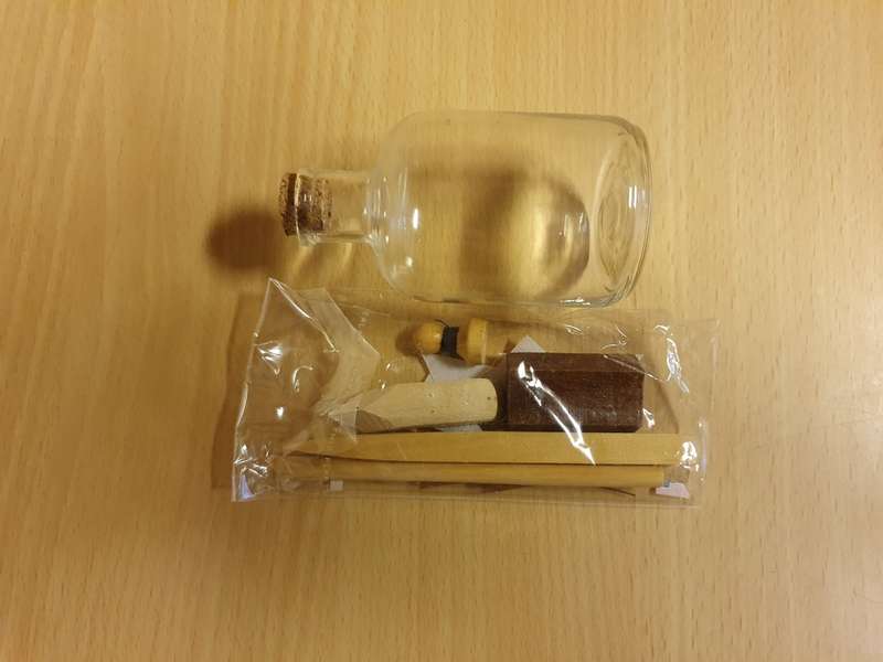 Boxed Boat in a Bottle Kit