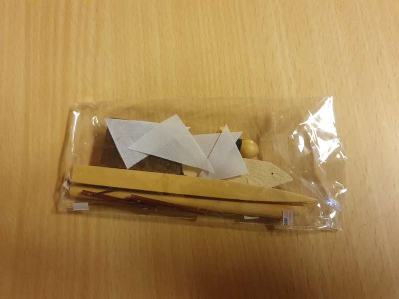 Boxed Boat in a Bottle Kit