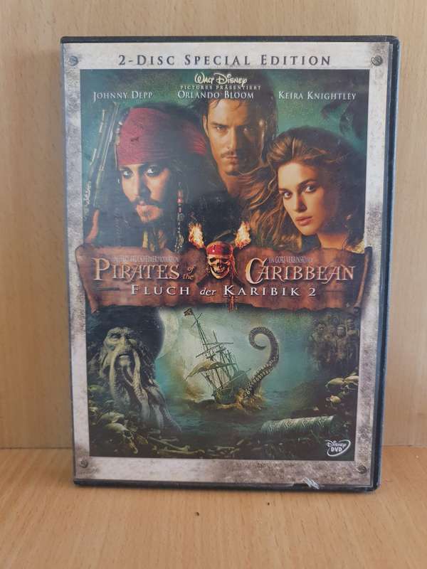 Pirates of the Caribbean - Fluch der Karibik 2  )Johnny Depp) 2 discs