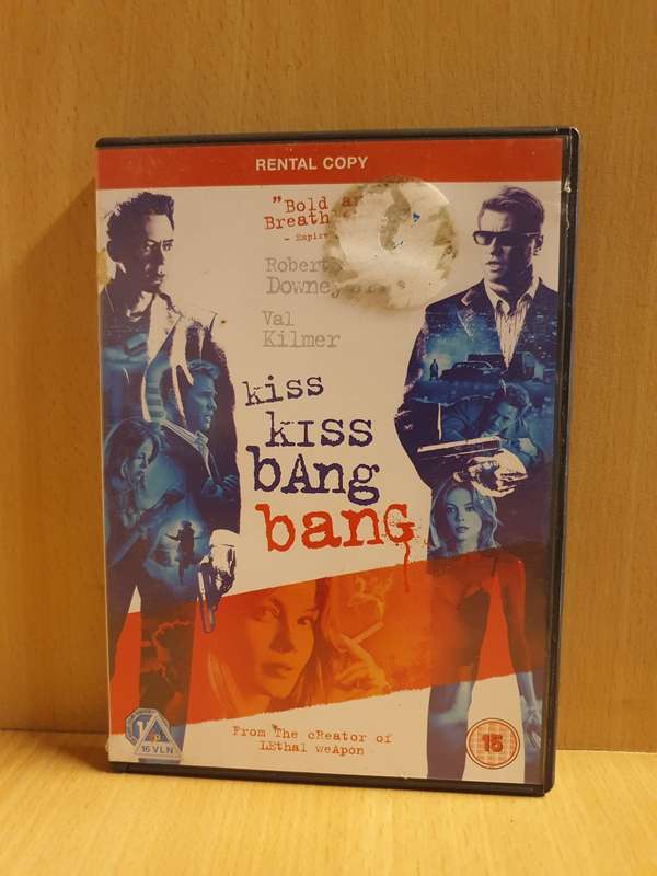 Kiss Kiss Bang Bang - Dvd  (Robert Downey JR, Val Kilmer)