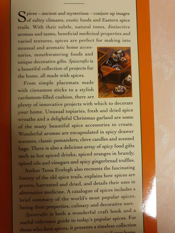 Spice Crafts Inspiration for Practical Gifts, Crafts and Displays: Tessa Evelegh (Hardcover)