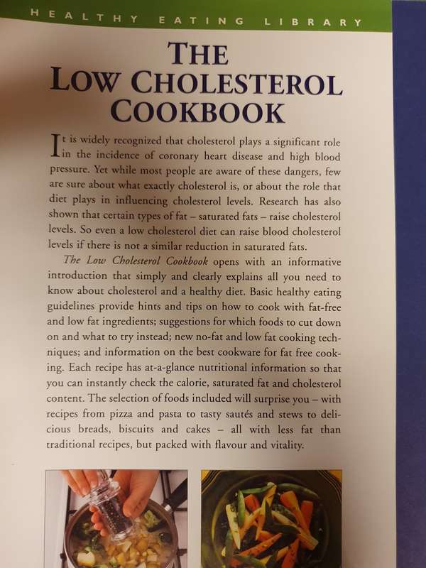 The Low Cholesterol Cookbook : Christine France (Hardcover)