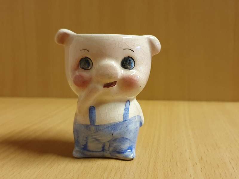 Piglet Figurine Egg Cup