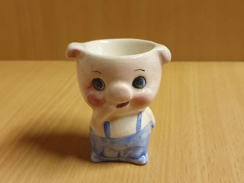 Piglet Figurine Egg Cup