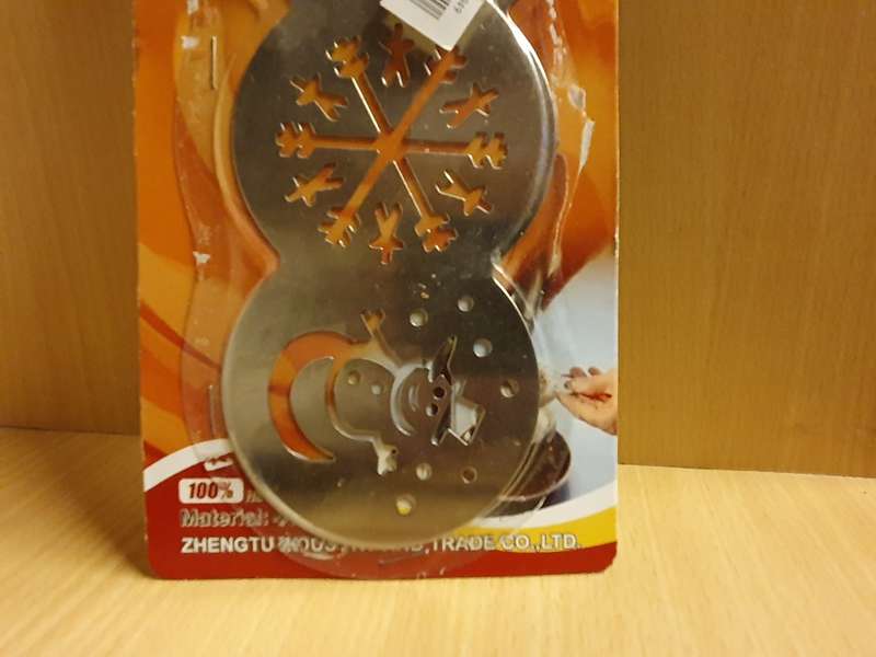 Stainless Steel Coffee Stencil