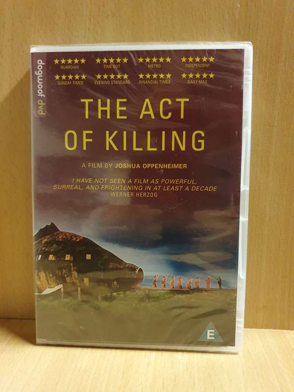 The Act of Killing - Dvd  (NEW CONDITION)  A Film by Joshua Oppenheimer