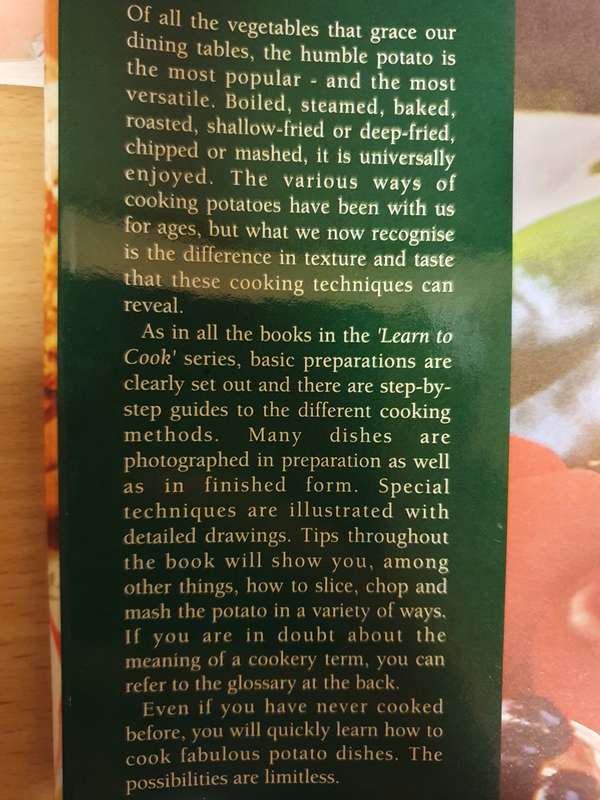Learn to Cook - Potatoes: John Fenton-Smith (Hardcover)