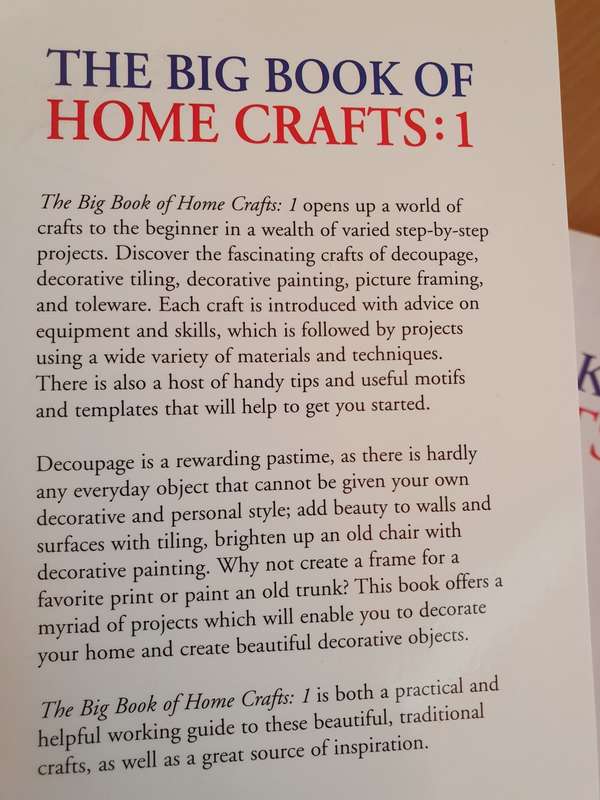 The Big Book of Home Crafts : 1 - Player Henry, Richmond Boon, Witchell Jenkins (Paperback)