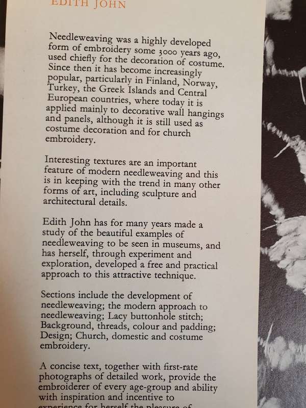 Needleweaving : Edith John (Hardcover)