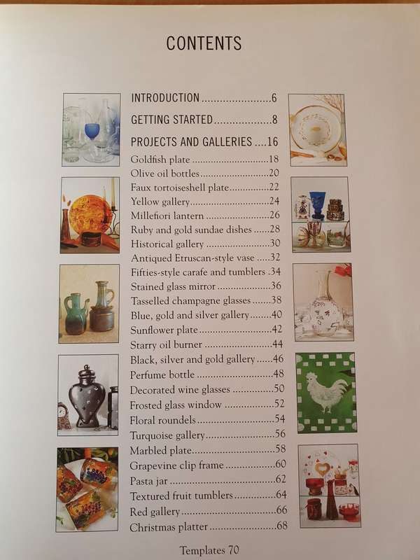 Painting Glass in a Weekend - Stylish designs and practical projects: Moira Neal, Lynda Howarth