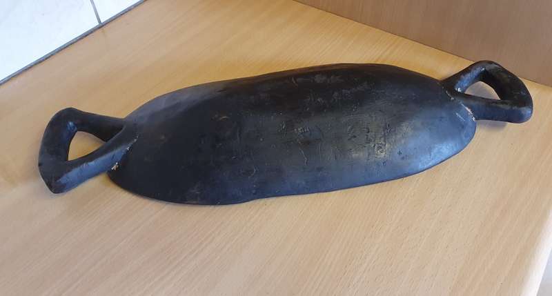 Shaped Wooden Bowl/Tray (39cm x 18cm)