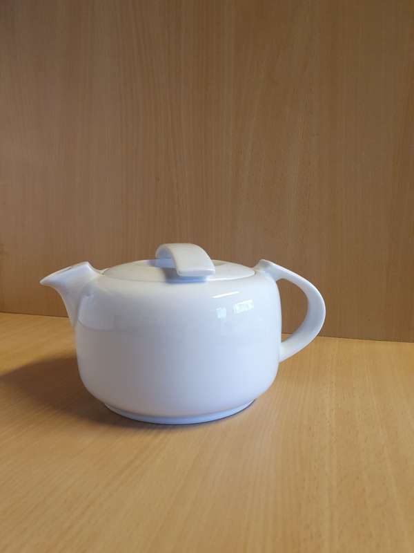 White Royal Avon Fine Porcelain Teapot. size: height 10cm width 17cm