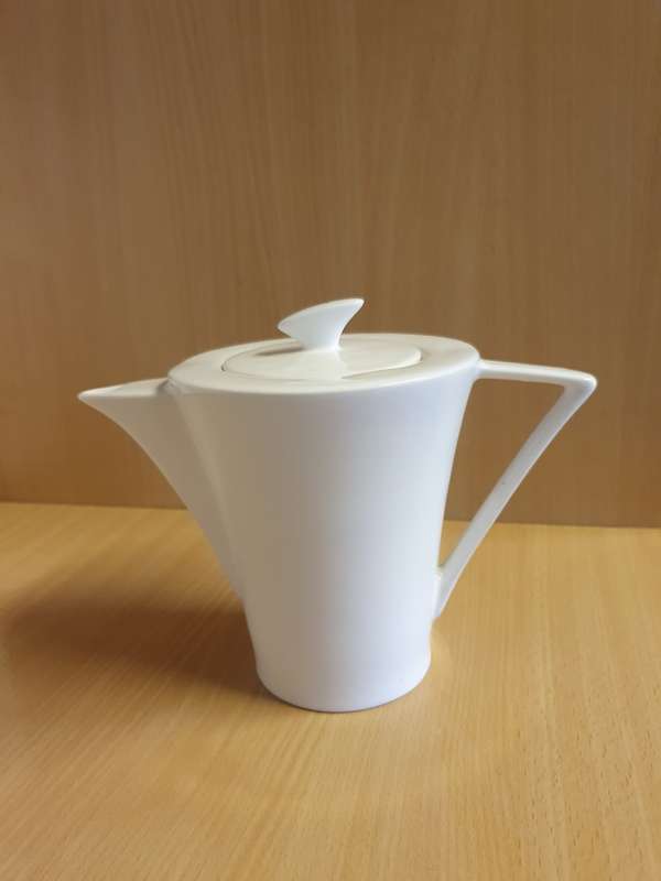 White Porcelain Teapot