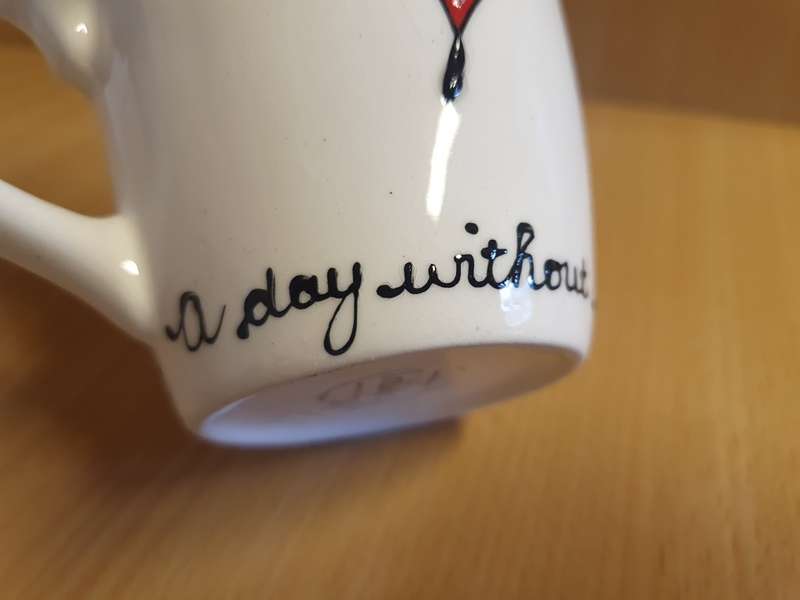 Set of 2 Urchin Art Coffee Mugs