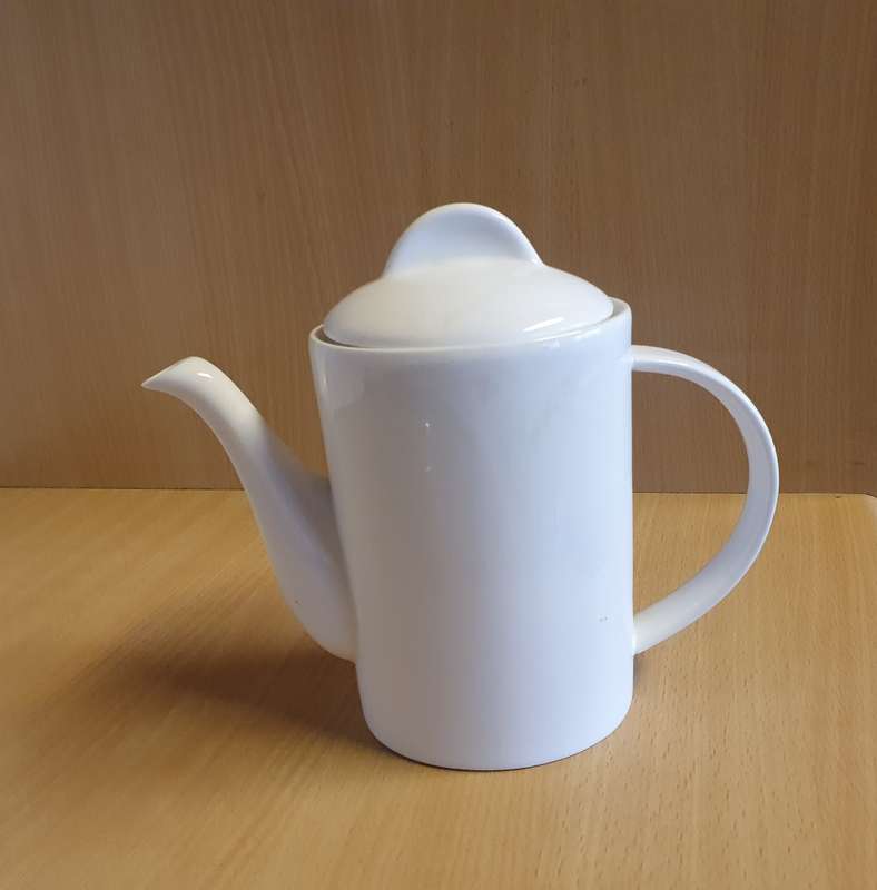 White Porcelain Teapot