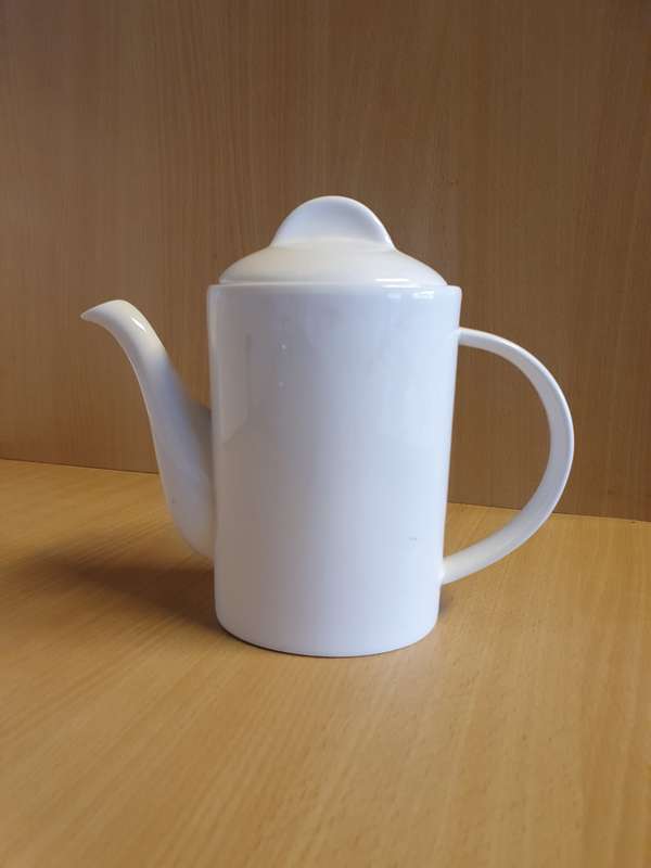 White Porcelain Teapot