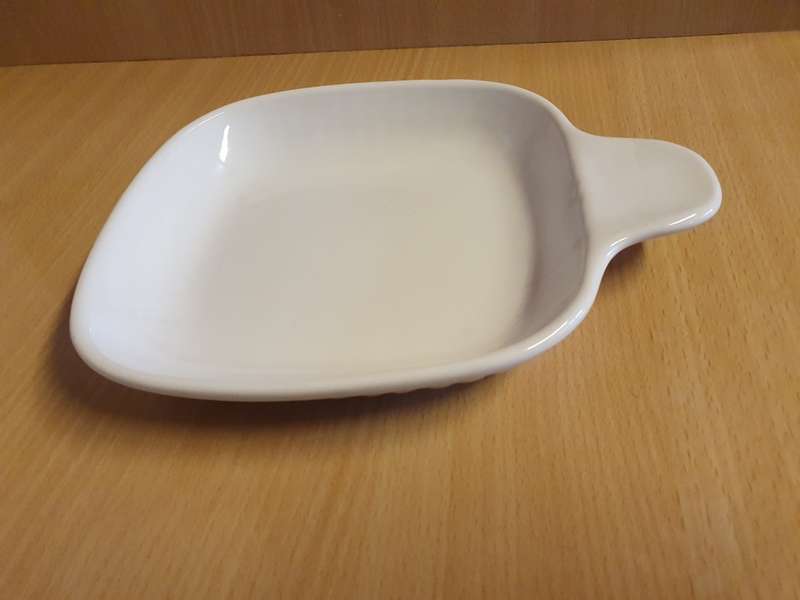 White Ceramic Plate