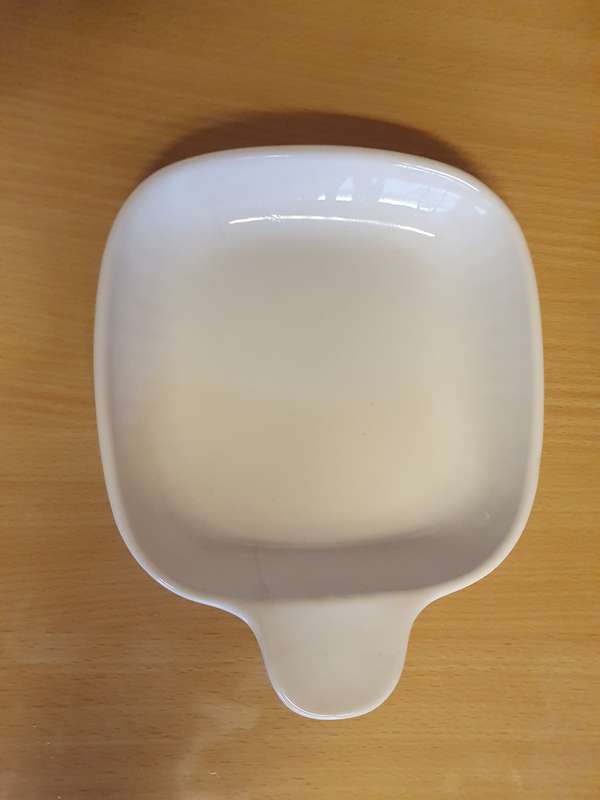 White Ceramic Plate