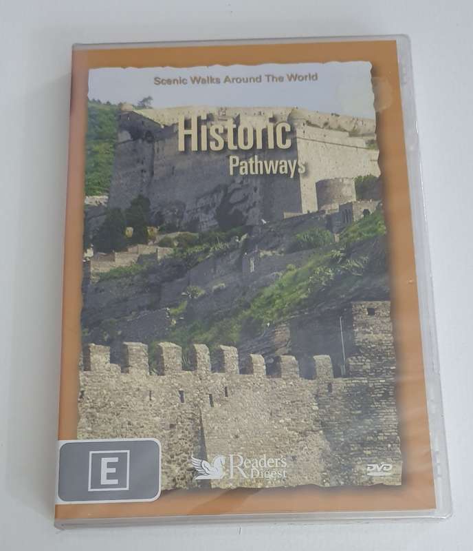 Scenic Walks Around the World - Historic Pathways - Dvd  (NEW CONDITION)