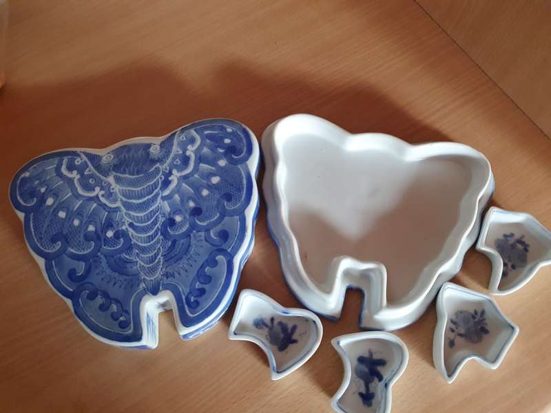 Chinese Blue & White Set