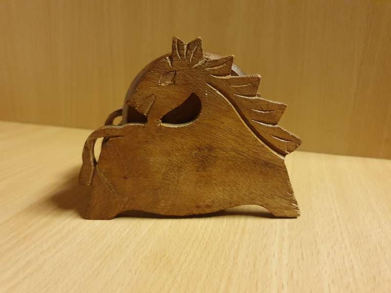 Wooden Coaster Set