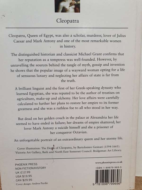 Cleopatra: Michael Grant (Paperback)
