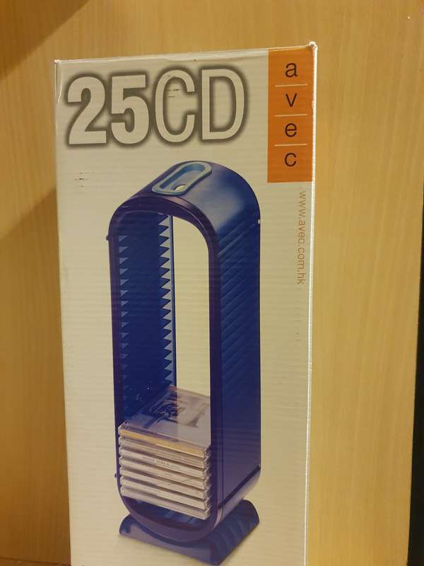 AVEC 25 CD Holder/Storage Organiser