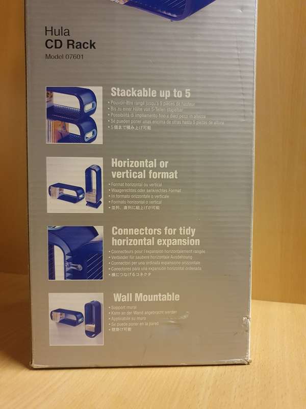 AVEC 25 CD Holder/Storage Organiser