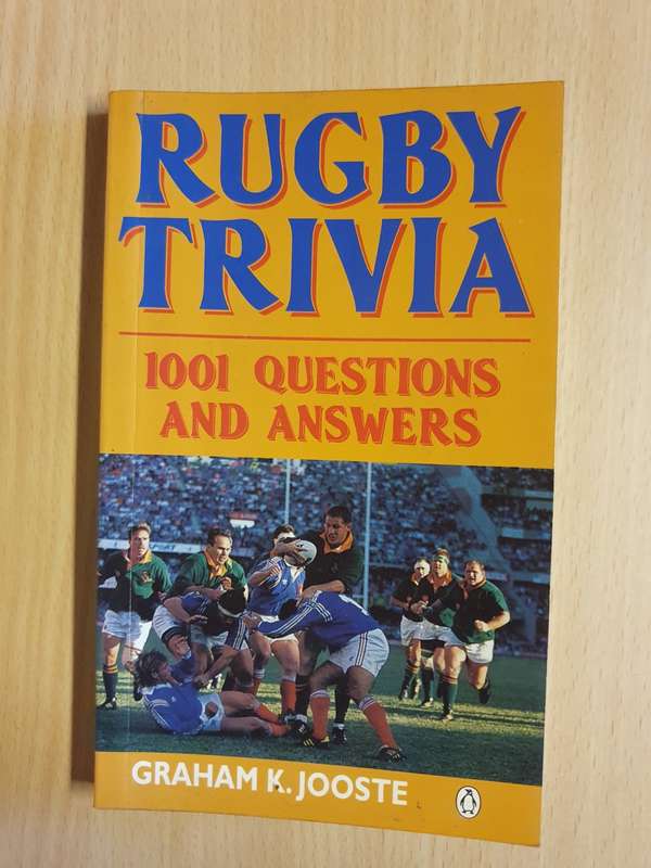 Rugby Trivia 1001 Questions and Answers : Graham K. Jooste (Paperback)
