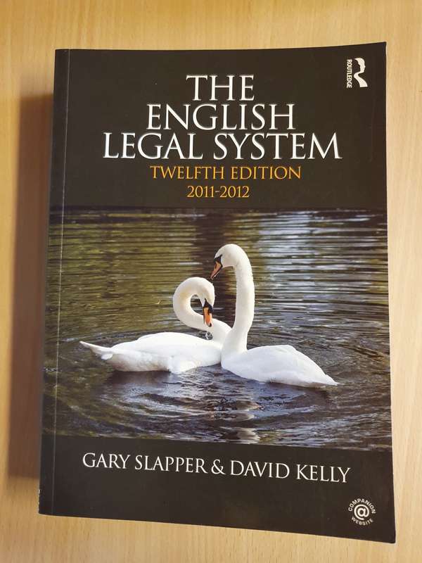 The English Legal System (Twelfth Edition) Gary Slapper & David Kelly (Paperback)