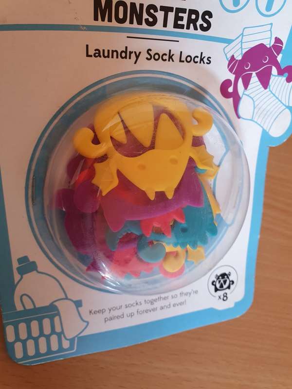 Sock Monsters - Laundry Sock Locks