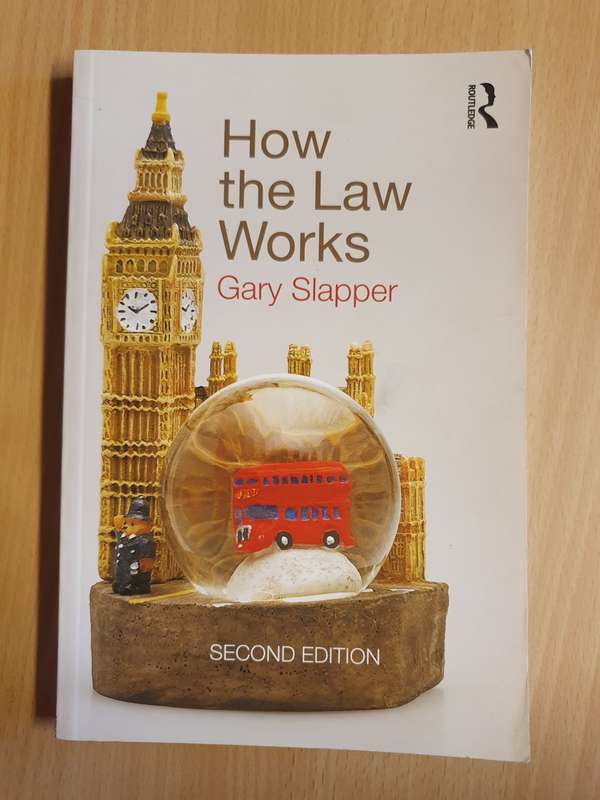 How the Law Works: Gary Slapper (Second Edition) Paperback