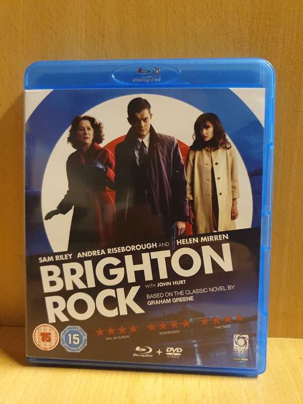 Brighton Rock : Blu-ray  (Helen Mirren, Sam Riley, Andrea Riseborough) 2 discs